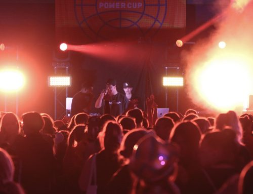 Power Cup disco was crowned by DJ Cike and performer Karim B