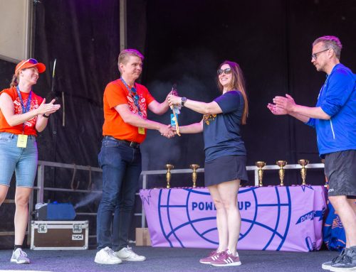 The organizers of Power Cup Imatra gave the keys to Power Cup Joensuu’s organizers